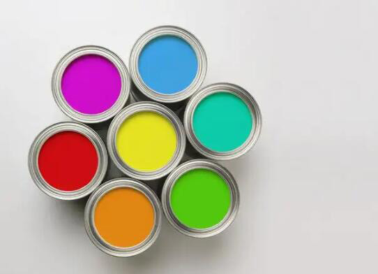 (圖:水性涂料展示圖)