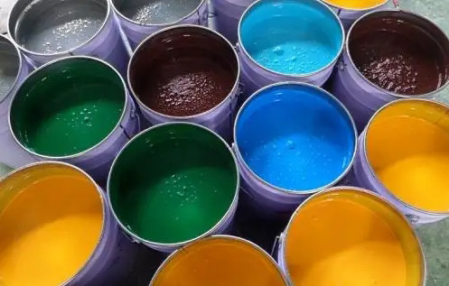 (圖:涂料展示圖)