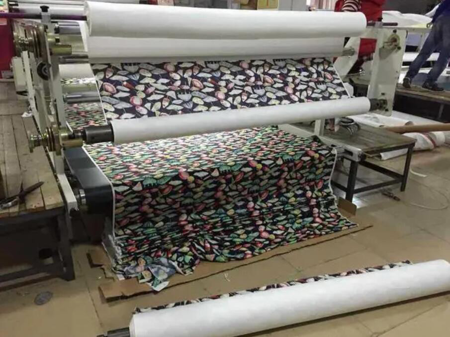 (圖:印花工藝展示圖)