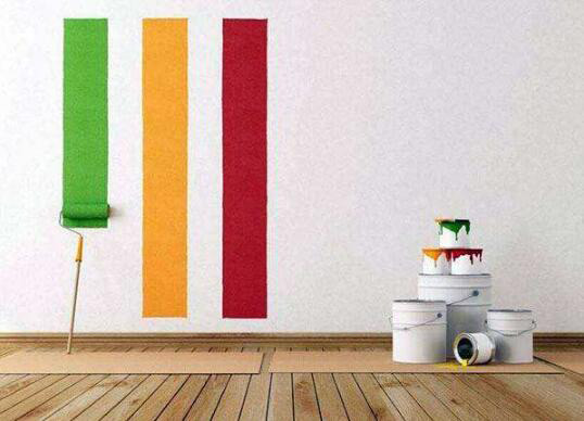 （圖：涂料展示圖）