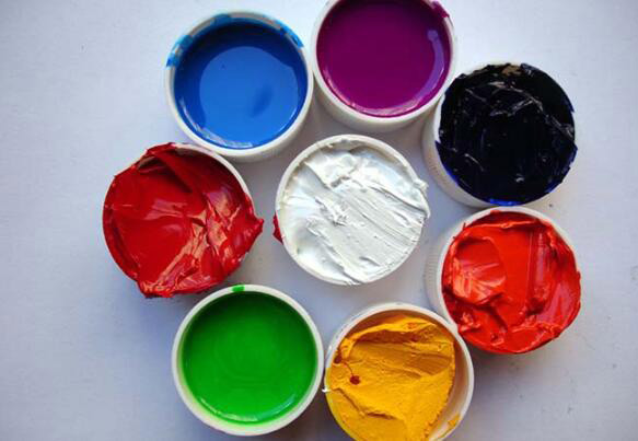 (圖:水性顏料展示圖)